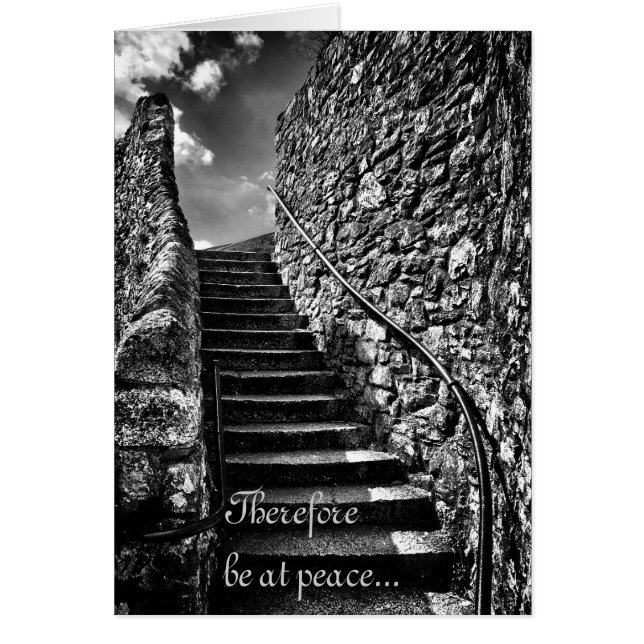 Desiderata Be At Peace notelet/card (Voorkant)