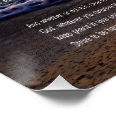 DESIDERATA Beach Golden Sunrise Perfect Poster (Hoek)