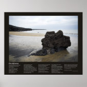 Desiderata - Beach Rock Poster (Voorkant)
