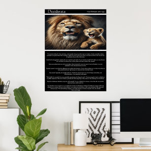 Desiderata: blije echo's poster