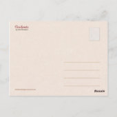 Desiderata Briefkaart (Achterkant)