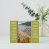 DESIDERATA-Briefkaart voor thermische pools Briefkaart (Staand voorkant)