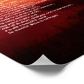 Desiderata Canvas Poster (Hoek)