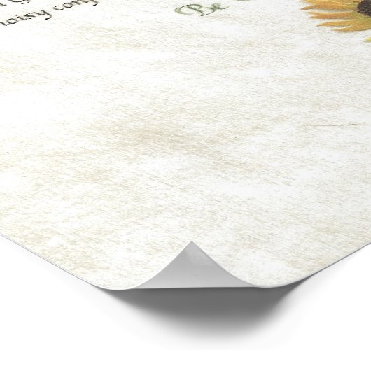 DESIDERATA Careful Daisies Poster (Hoek)