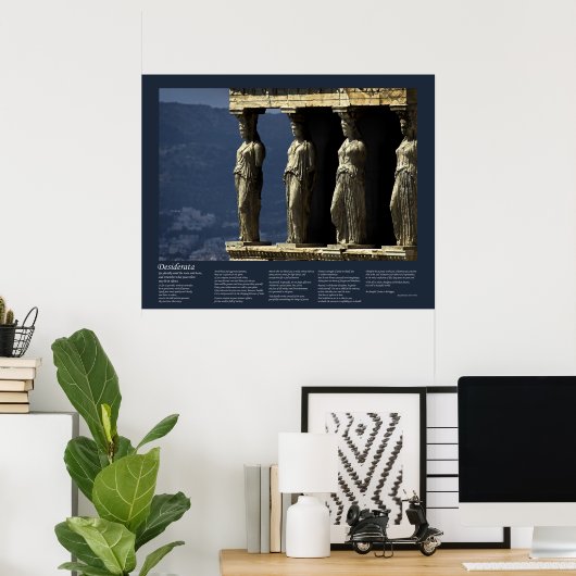 Desiderata - Caryatids of the Erechtheion Poster (Thuiskantoor)