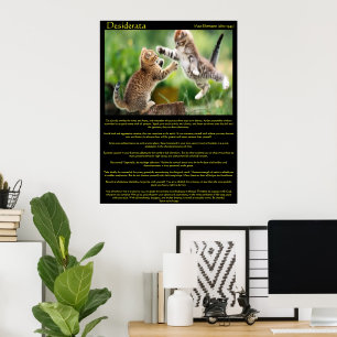 Desiderata Cat Fight Posters