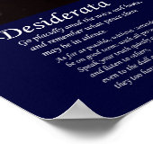 Desiderata - Celestial Spirit Poster (Hoek)