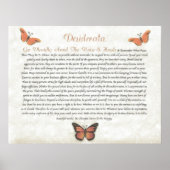 DESIDERATA Cheerful Daisies Poster (Voorkant)