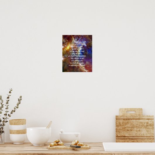 Desiderata Child of Universe Poster (Keuken)