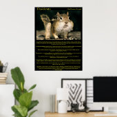 Desiderata Chipmunk Posters (Thuiskantoor)