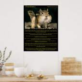 Desiderata Chipmunk Posters (Keuken)