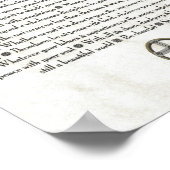 DESIDERATA Circled Crucifix Poster (Hoek)