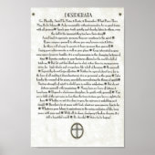 DESIDERATA Circled Crucifix Poster (Voorkant)