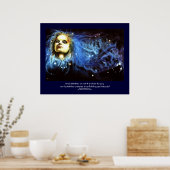 Desiderata citaat uit Celestial Spirit Poster (Keuken)