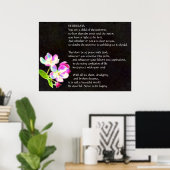 DESIDERATA Cosmic Blossom poster (Thuiskantoor)