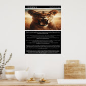 Desiderata: de ongetemde geest poster (Keuken)