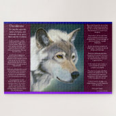 Desiderata door de witte wolf Max Ehrmann  Legpuzzel (Horizontaal)