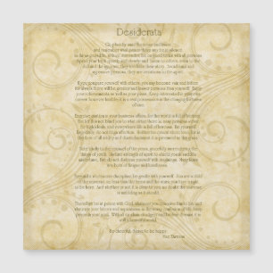 Desiderata door Max Ehrmann Magnet