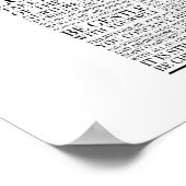 Desiderata door Max Ehrmann Poster (Hoek)