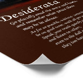 Desiderata - East Sutton Harbour bij nacht Poster (Hoek)