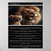 Desiderata: een moment van gedeelde kracht poster (Voorkant)
