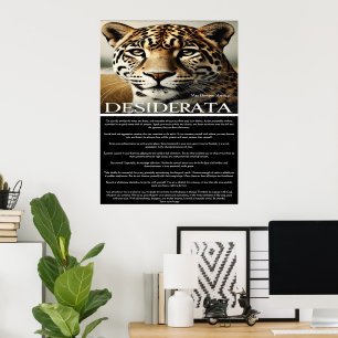 Desiderata: een moment van reflectie poster
