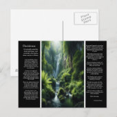 Desiderata Emerald Herfsten: een vredige retraite Briefkaart (Voorkant / Achterkant)