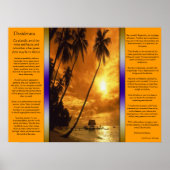 Desiderata Enchanting Island Oasis Poster (Voorkant)
