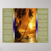 Desiderata Enchanting Island Oasis Poster (Voorkant)