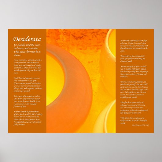 Desiderata - Fired Ceramic Pots Cooling in Oven Poster (Voorkant)