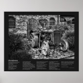Desiderata -  Fordson Tractor, Fine Art Poster (Voorkant)