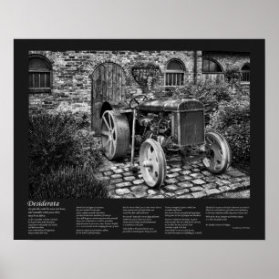 Desiderata -  Fordson Tractor, Fine Art Poster