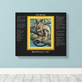 DESIDERATA Galago 2 Canvas Afdruk (Insitu (Houten vloer))