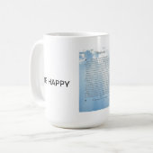 DESIDERATA-gedicht en -tekst Koffiemok (Voorkant links)