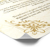 Desiderata Gedicht van Max Ehrmann Poster (Hoek)