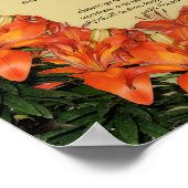 Desiderata "gewenste dingen", prose aziatische leu poster (Hoek)