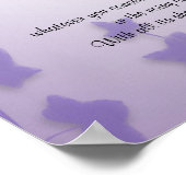 Desiderata "gewenste dingen", prose floral poster (Hoek)