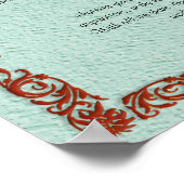 Desiderata "gewenste dingen", prose poster (Hoek)