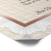 Desiderata "gewenste dingen" rozen en calla lilies poster (Hoek)