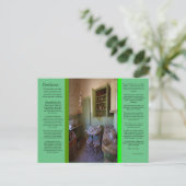 DESIDERATA Ghost Room Briefkaart (Staand voorkant)