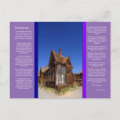 DESIDERATA Ghost Town Briefkaart (Voorkant)