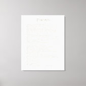 Desiderata Golden Abalone ArtbrushUI Typografie Canvas Afdruk (Voorkant)