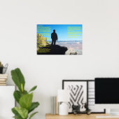 Desiderata-GrandCanyon Poster (Thuiskantoor)