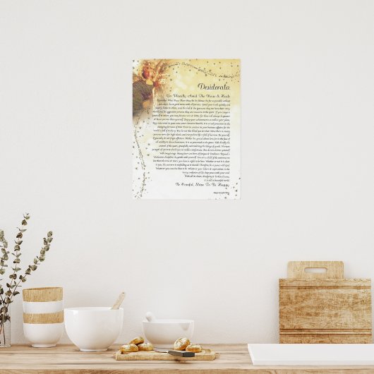 DESIDERATA Guardian Angel Poster (Keuken)