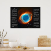 Desiderata - Helix Nebula, het oog Poster (Keuken)