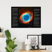 Desiderata - Helix Nebula, het oog Poster (Thuiskantoor)