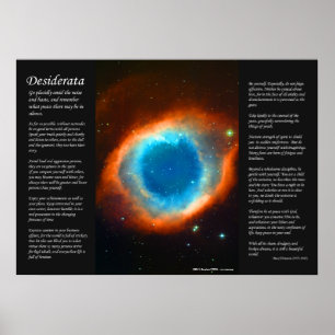 Desiderata - Helix Nebula, het oog Poster