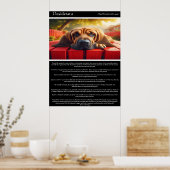 Desiderata: Het Rode Hek Heiligdom Poster (Keuken)