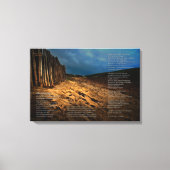 Desiderata - Het strand verlaten - KLEIN Canvas Afdruk (Voorkant)
