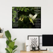 Desiderata Hummingbird Posters (Thuiskantoor)